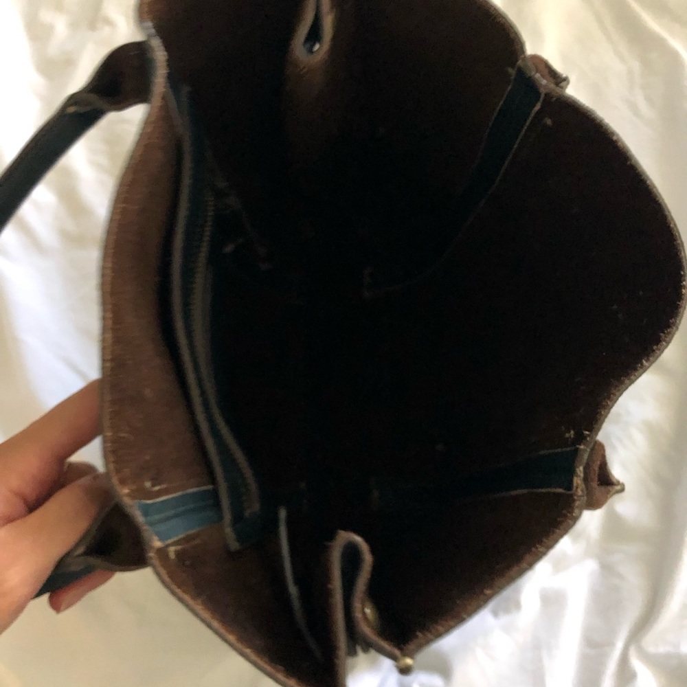 J. Crew leather bag - Picture 5 of 8
